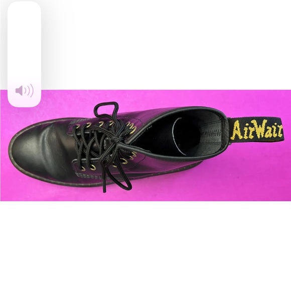 Dr. “Doc” Martens Zavala Boots Black 8 Eye Lace up. Womans 9 Men 8. One Blemish - Picture 16 of 16